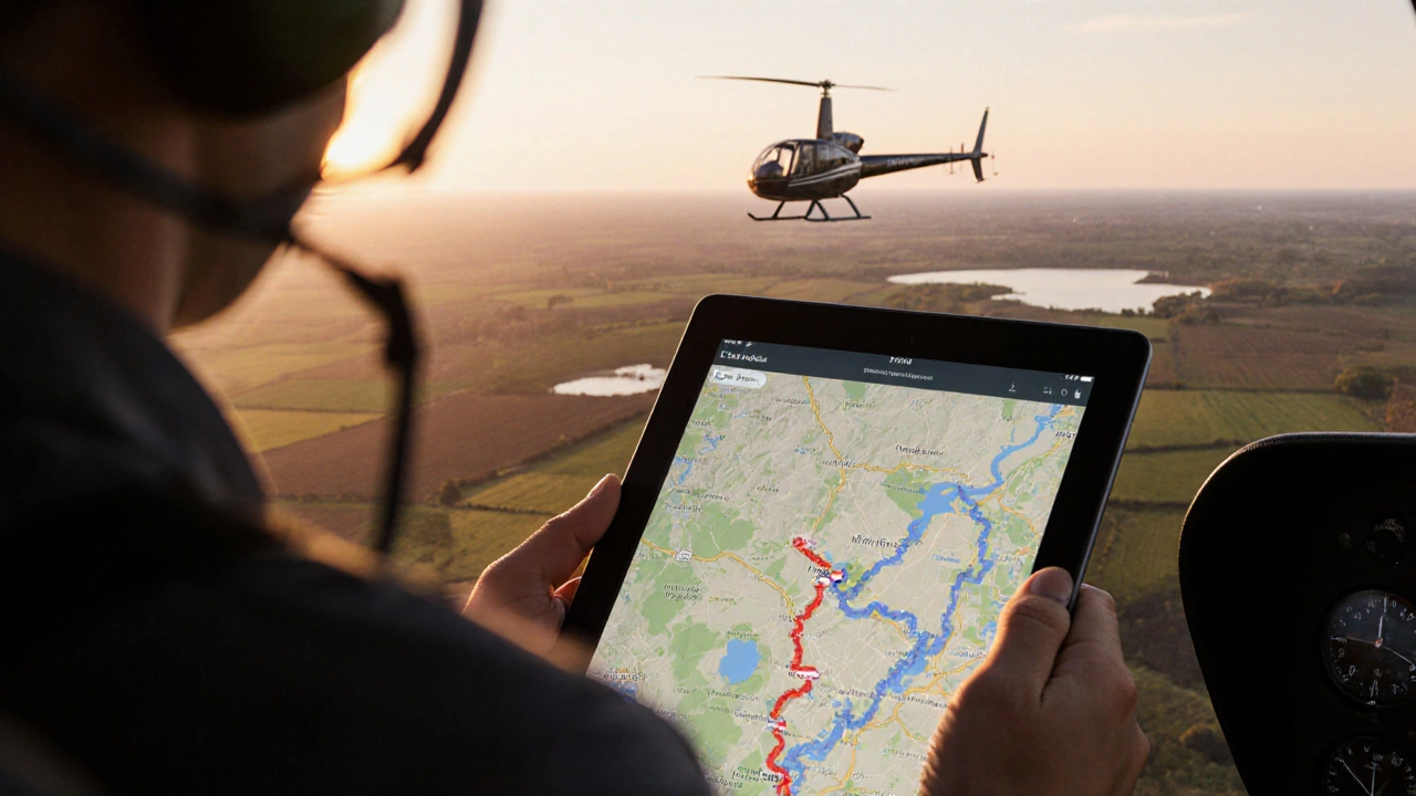 Helicopter Speed: How Long Does 6 Miles Take?
